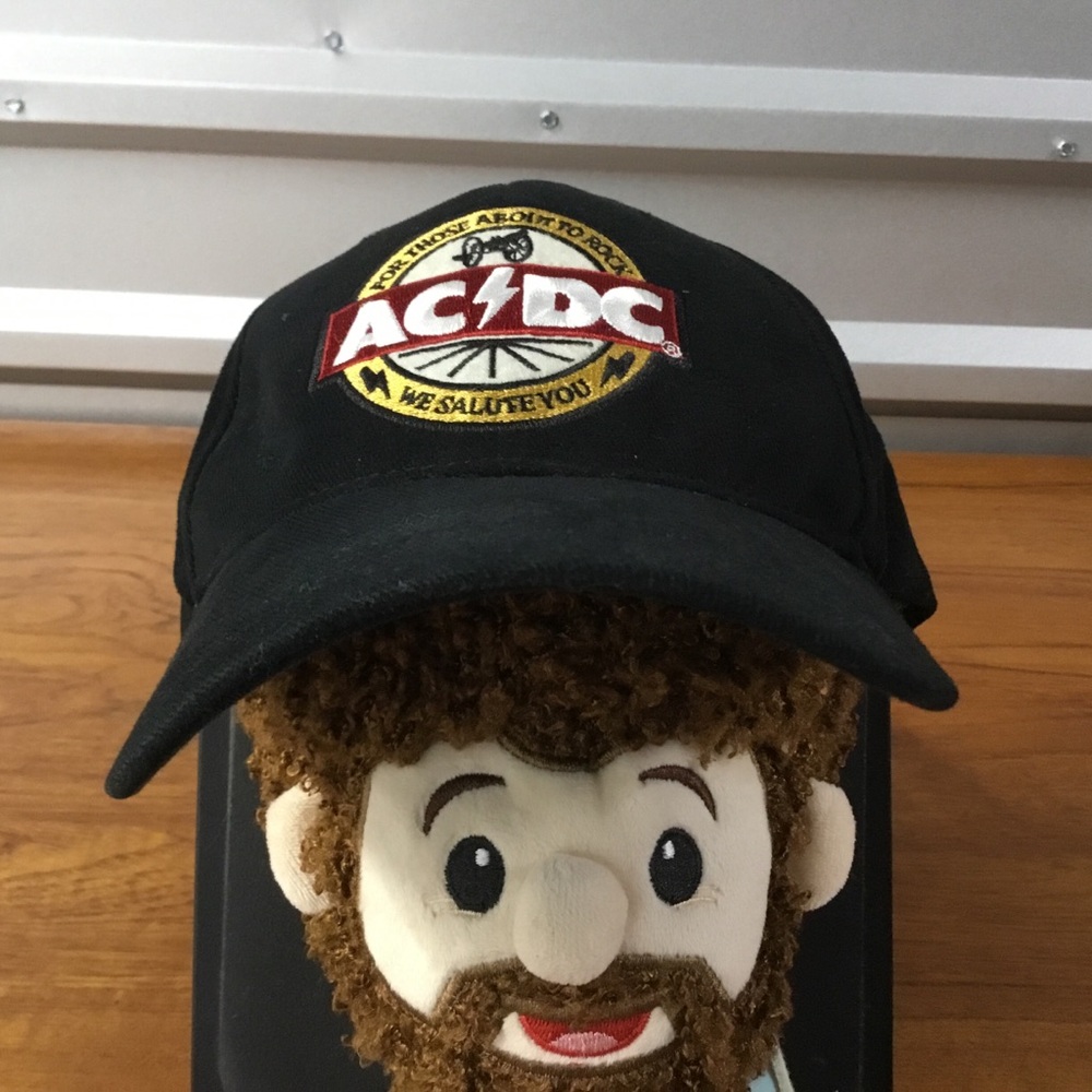2006 AC/DC For Those about to Rock Black Baseball Cap One Size